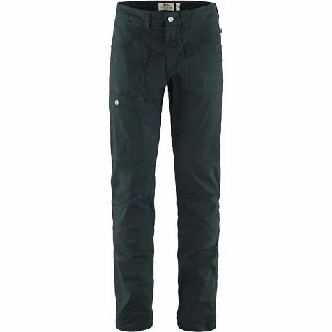 Fjallraven Vardag Outdoor Pants Navy Singapore For Men (SG-720195)